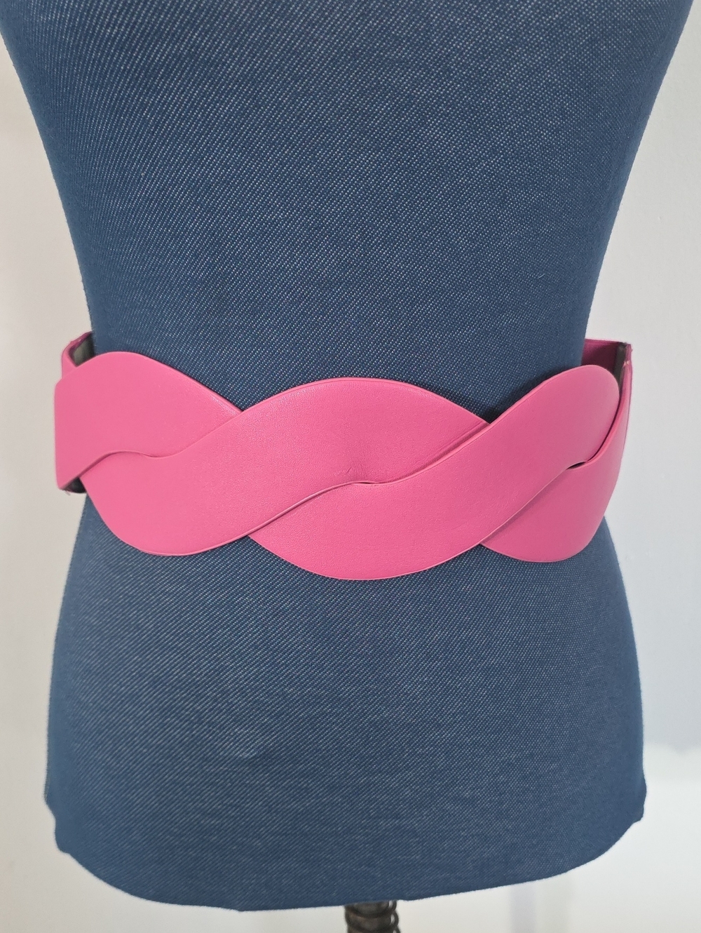 Barbie Hot Pink Wide Stretch Belt New